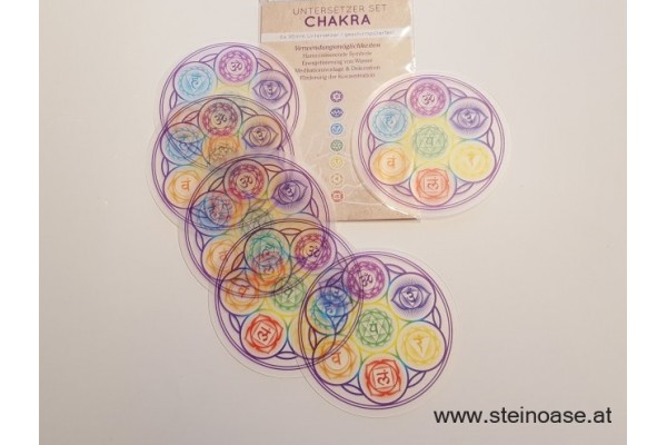 6 Stk. Untersetzer 'Chakra'  95mm